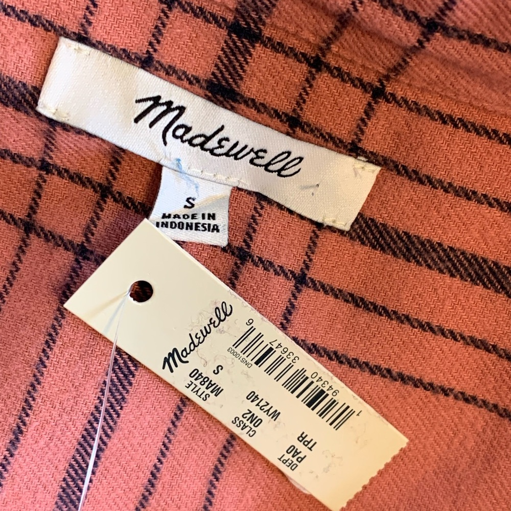 Madewell Flannel Popover Shirt in Colcord Plaid - Picture 3 of 8